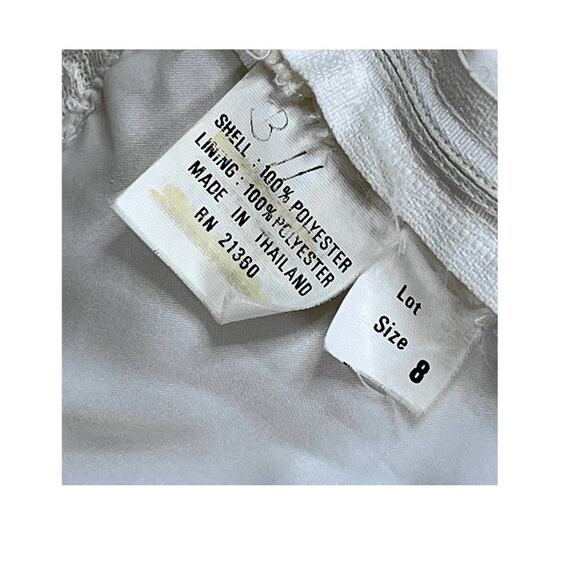 Mori Lee Ivory Wedding Dress with 5' train - Womens Size 8 - Bridal Gown - Picture 9 of 12